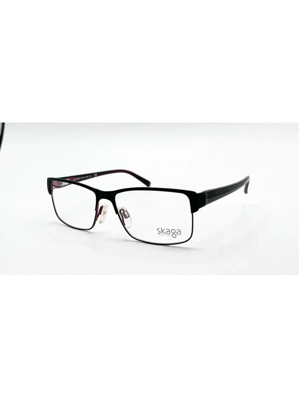 Skaga 3869 Birgit 5501 Burgundy-Brown Authentic Eyeglasses 53-15-135